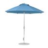 9 Foot Octagonal Fiberglass Market Umbrella with Crank, Marine Grade Fabric