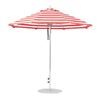 9 Foot Octagonal Fiberglass Market Umbrella with Marine Grade Fabric
