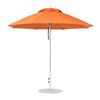 9 Foot Octagonal Fiberglass Market Umbrella with Marine Grade Fabric