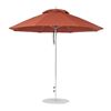 9 Foot Octagonal Fiberglass Market Umbrella with Marine Grade Fabric