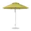 9 Foot Octagonal Fiberglass Market Umbrella with Marine Grade Fabric