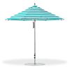 9 Foot Octagonal Aluminum Market Umbrella with Marine Grade Fabric