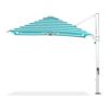 Aurora 9 ft. Square Aluminum Cantilever with Marine Grade Fabric