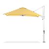 Aurora 9 ft. Square Aluminum Cantilever with Marine Grade Fabric