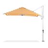 Aurora 9 ft. Square Aluminum Cantilever with Marine Grade Fabric