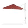 Aurora 9 ft. Square Aluminum Cantilever with Marine Grade Fabric