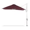 Aurora 9 ft. Square Aluminum Cantilever with Marine Grade Fabric