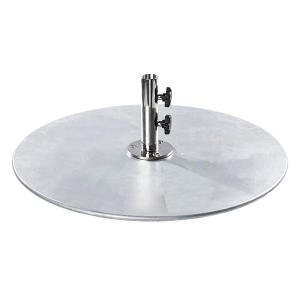 100 lb. Galvanized Steel Umbrella Base