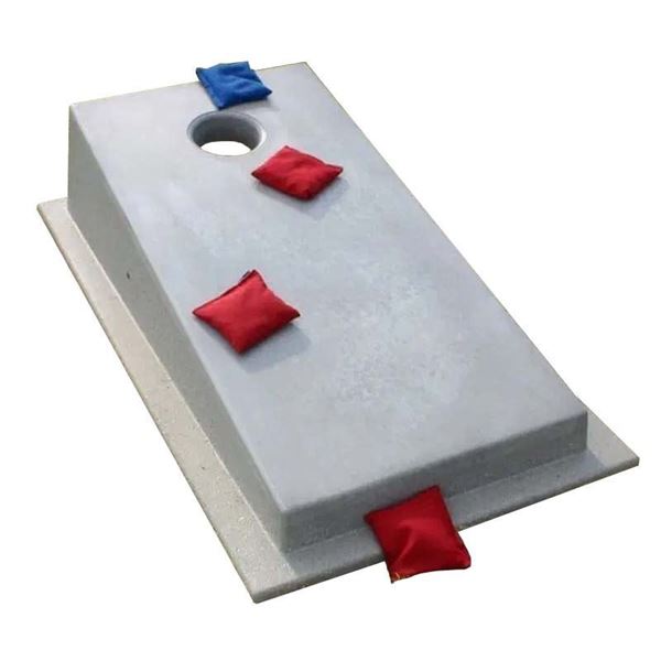 Concrete Cornhole Toss Outdoor Game