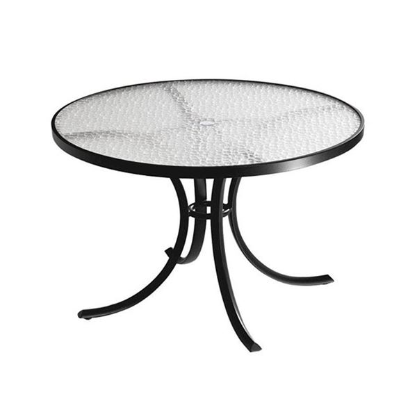 42" Round Acrylic Dining Table