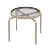 20" Round Acrylic Stackable Side Table