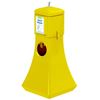 19-Gallon Waste Can with Sanitizing Wipes Dispenser - 15 lbs.