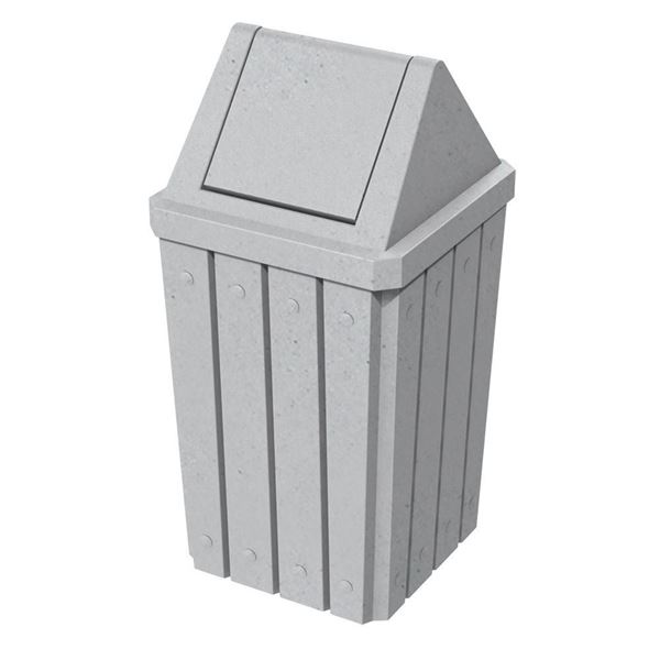 	32 Gallon Pool Deck Trash Can