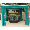 Fiberbuilt 10 Foot Riva Fabric Pavilion Scene