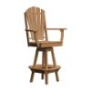 Adirondack Swivel Bar Chair