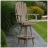 Adirondack Swivel Bar Chair