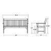 5 Ft Vineyard Bench