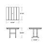 Farmhouse 37" Square Table