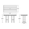 Polywood Farmhouse Dining Table