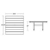 Farmhouse Large Dining Table