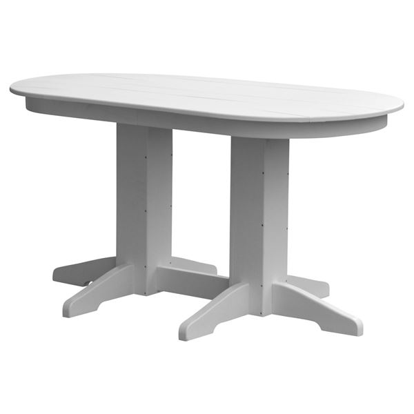 33" Oval Bar Table