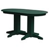 33" Oval Bar Table