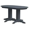33" Oval Bar Table