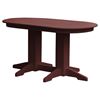 33" Oval Bar Table