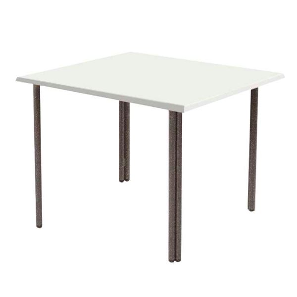 ADA Compliant 36” Square Fiberglass Swimming Pool Dining Table