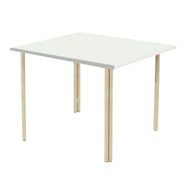 ADA Compliant 36” Square Fiberglass Swimming Pool Dining Table