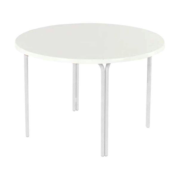 ADA Compliant 48” Round Fiberglass Swimming Pool Dining Table