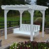 Wood Pine Pergola 