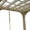 Wood Pine Pergola	
