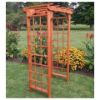 Wood Entry Arbor