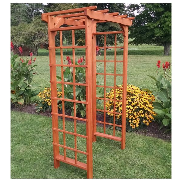 Wood Entry Arbor