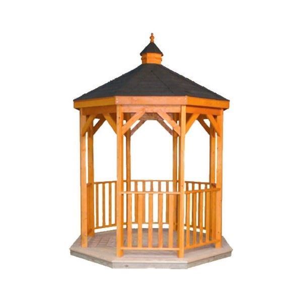 Pine Wooden Gazebo