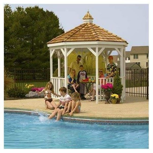 Vinyl Gazebo Build Kit