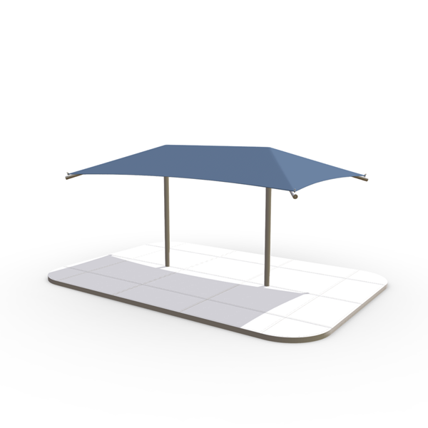 20 X 10 Foot Rectangular Shade