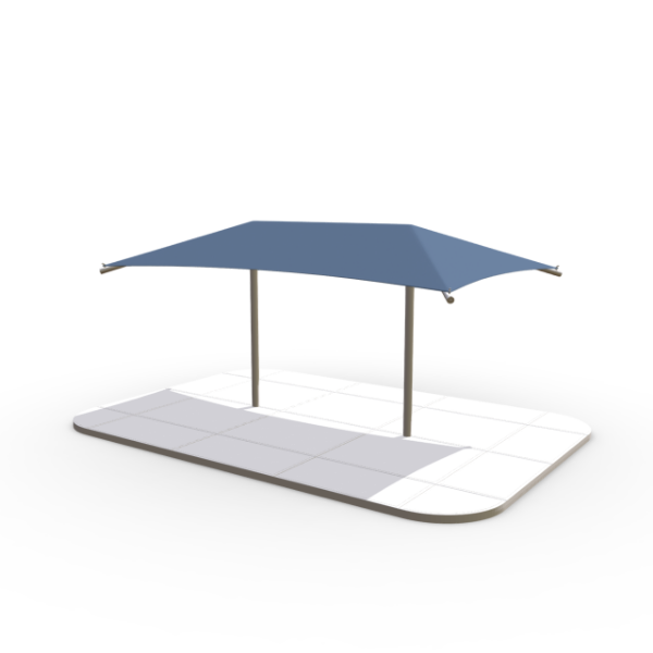 20 X 10 Foot Rectangular Shade