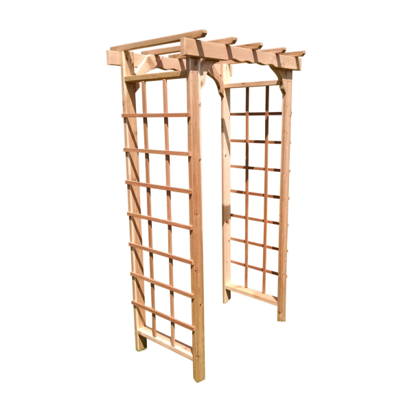 Wood Entry Arbor