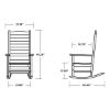 Shaker Porch Rocker Chair