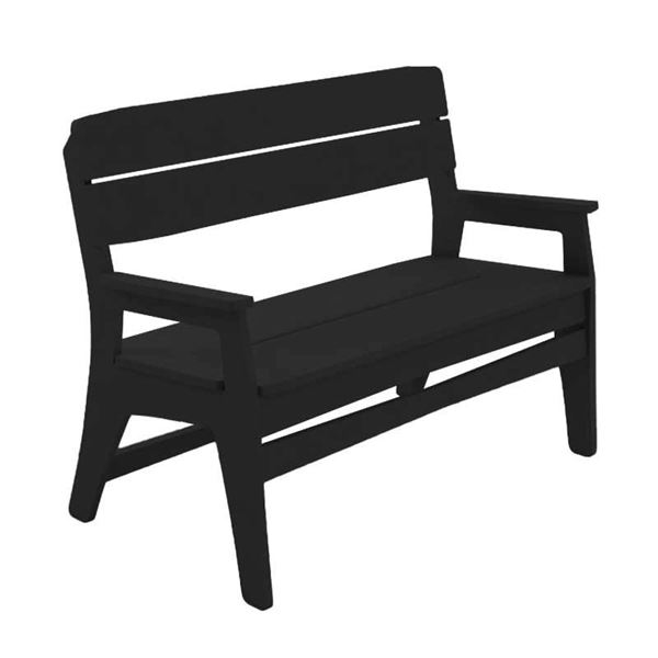 Bench with Back