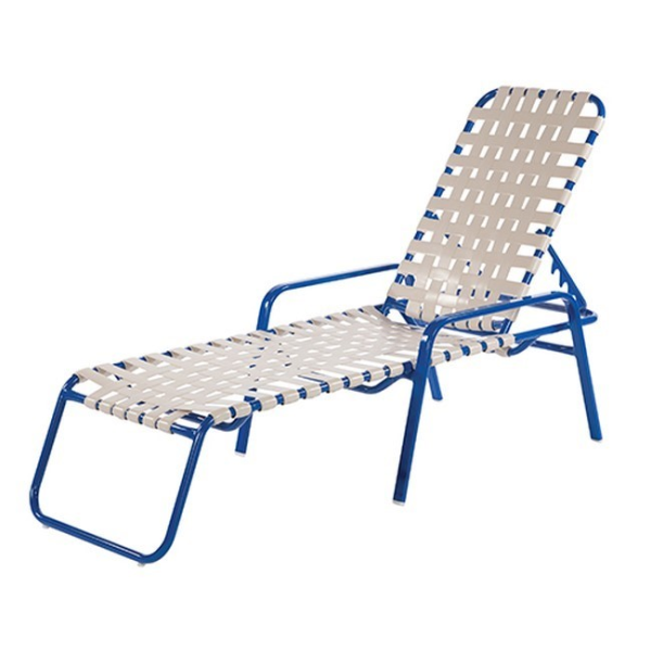 Bermuda Cross Weave Chaise Lounge
