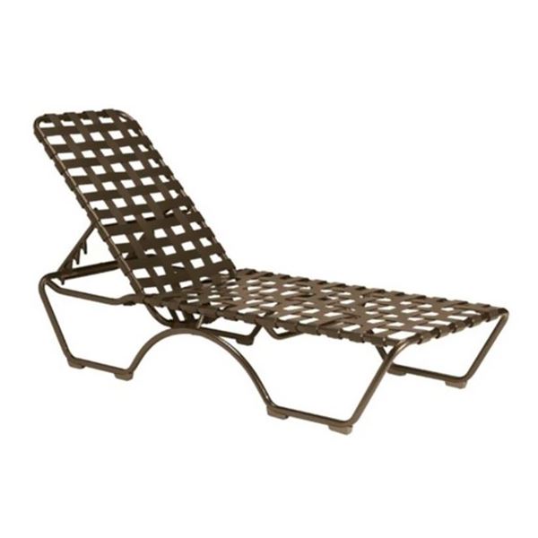 Tropitone Kahana Cross Strap Chaise Lounge	