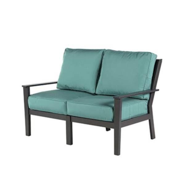 Sienna Box & Welt Deep Cushion Loveseat