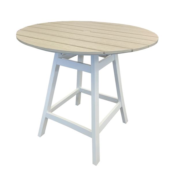 Round Bar Height Table
