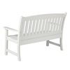 Porch Bench With Back