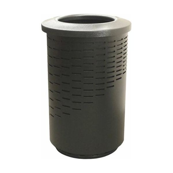Wave Trash Receptacle 55-Gallon Laser-Cut