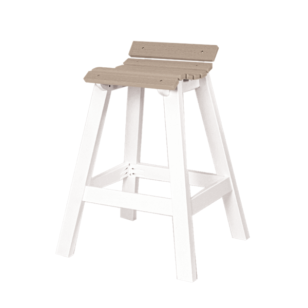 Kingston Commercial Solid Marine Grade Polymer Balcony Stool