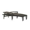 Evo Chaise Lounge With Woven Frame
